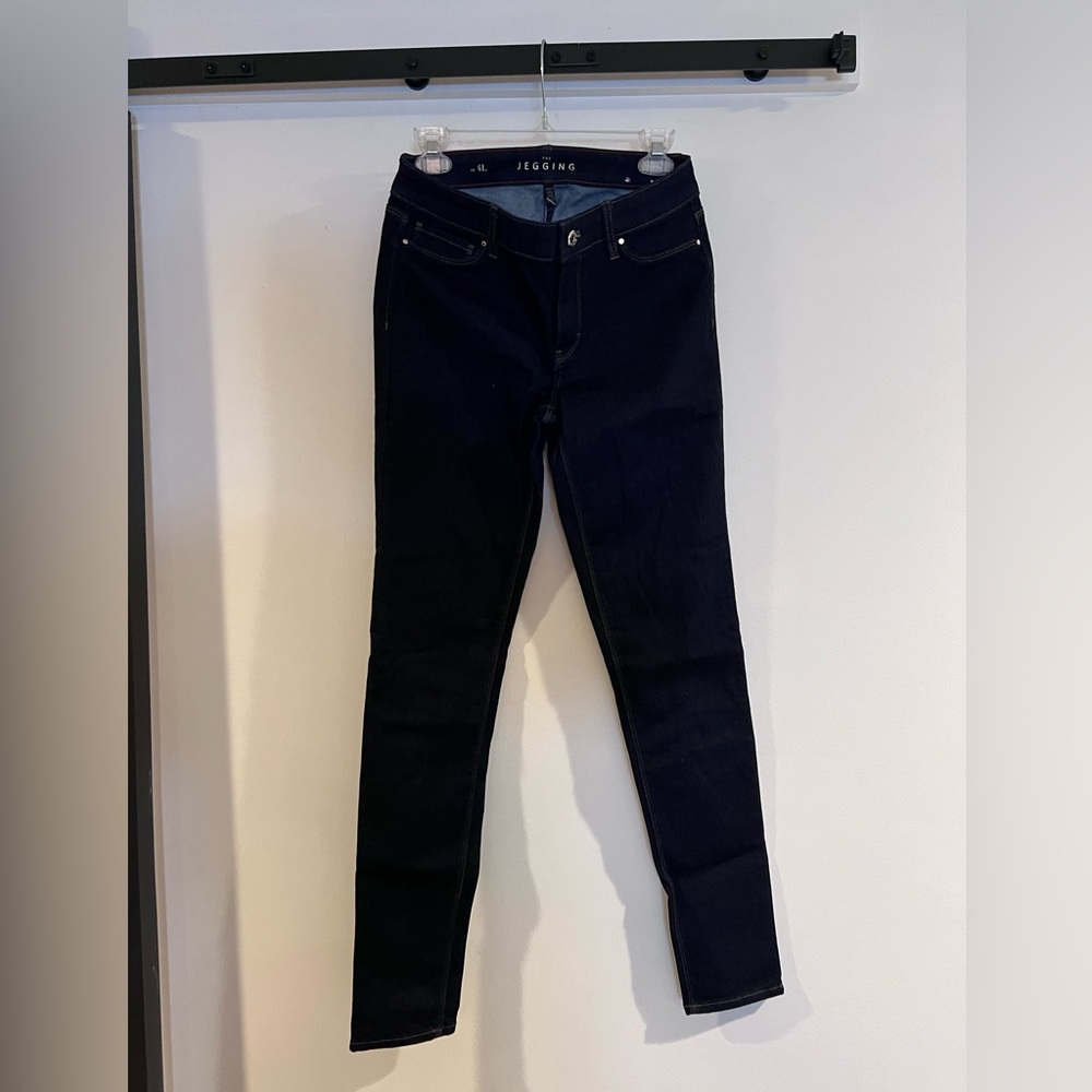 WHBM Dark Blue Skinny Jeans 4L